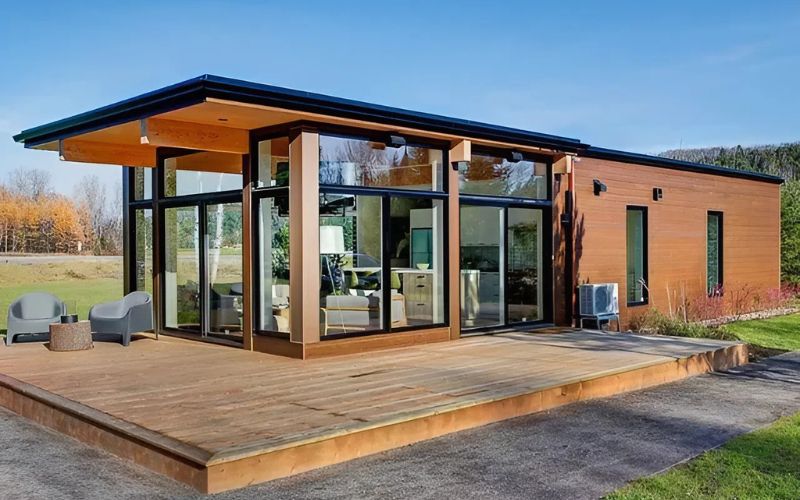 Mẫu nhà lắp ghép với 50 triệu có 3 phòng ngủ