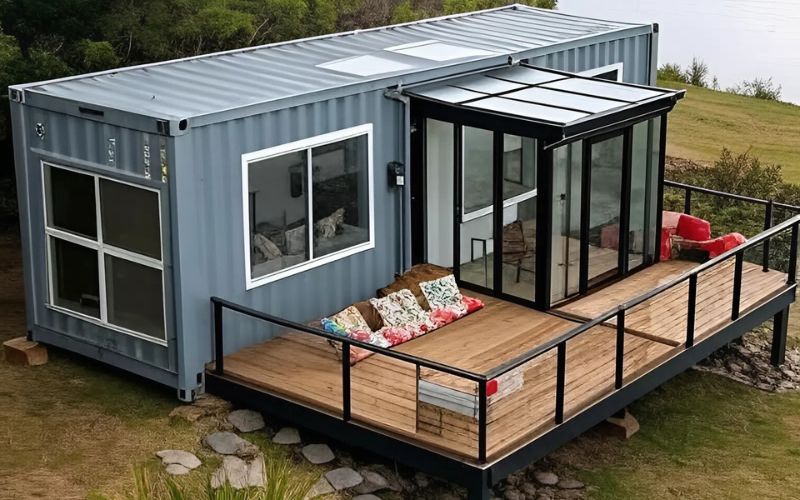 Nhà container Lavihaus đảm bảo độ bền và không gian thoáng mát