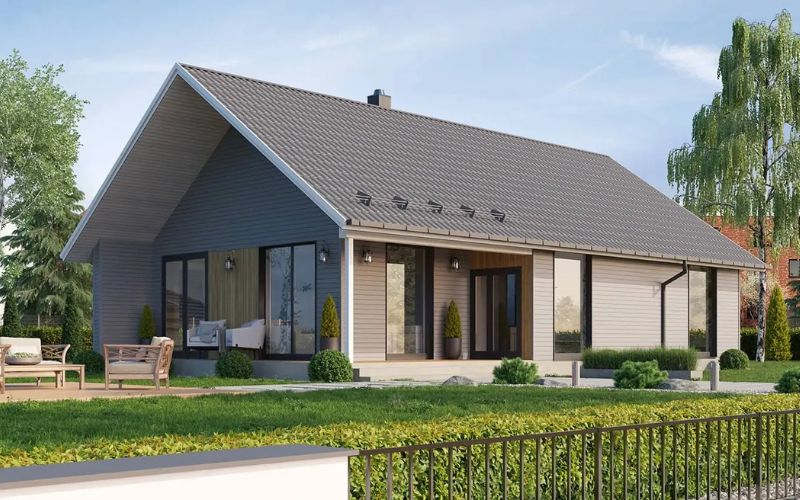 Nhà lắp ghép có độ bền cao, cách âm tốt