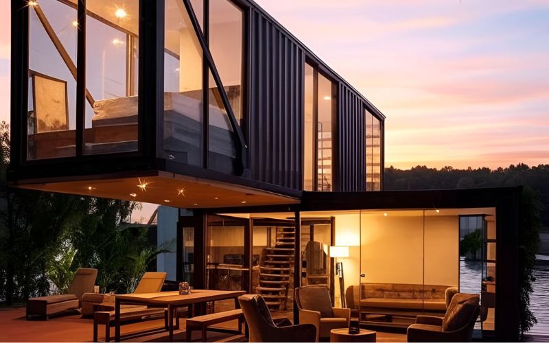Nhà lắp ghép tốn ít chi phí hơn so với nhà truyền thống