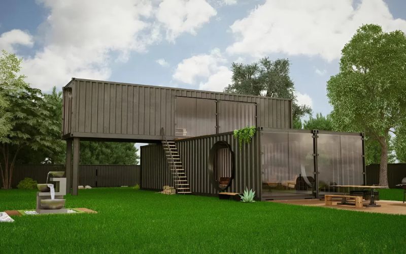 Mẫu nhà container lắp ghép Đà Lạt