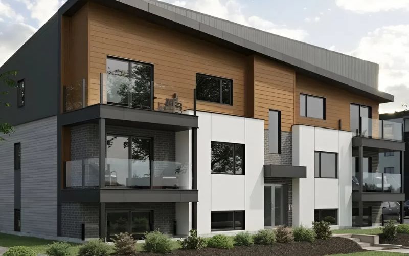 Mẫu nhà lắp ráp 3 tầng tích hợp nhà thông minh