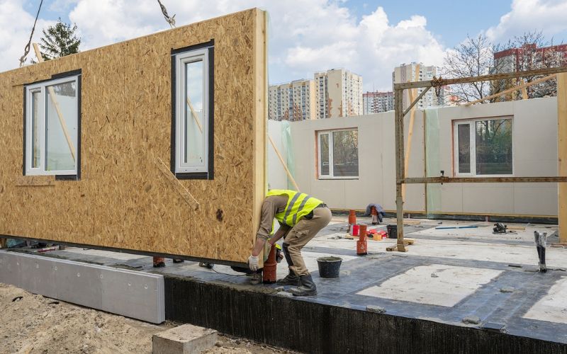 Nhà lắp ghép tạm không cần phải xin giấy phép