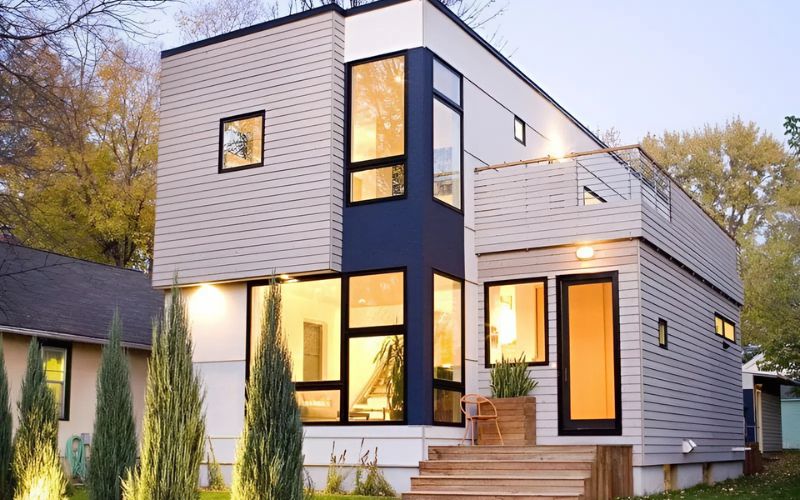 Nhờ quy trình sản xuất tối ưu tiết kiệm chi phí xây dựng hơn so với nhà truyền thống