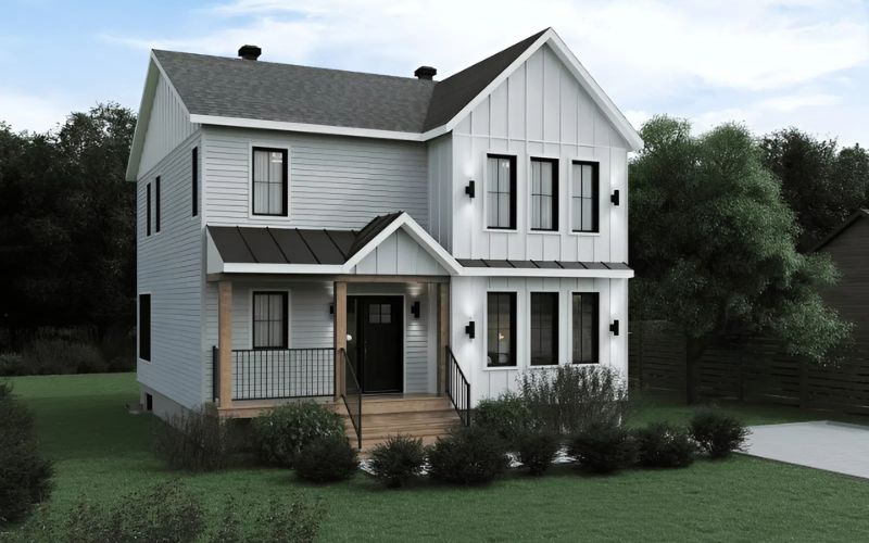 Thời gian thi công nhà lắp ghép với 2 tầng chỉ với vài tuần