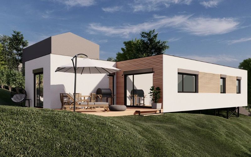 Vật liệu xây nhà lắp ghép thân thiện với môi trường, hạn chế rác thải